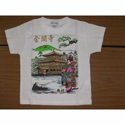 Tシャツ白  22 金閣舞妓 M