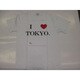 Tシャツ白 163 I LOVE TOKYO S