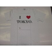 Tシャツ白 163 I LOVE TOKYO S