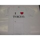 Tシャツ白 163 I LOVE TOKYO L