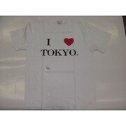 Tシャツ白 163 I LOVE TOKYO L