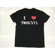 Tシャツ黒 164 I LOVE TOKYO M