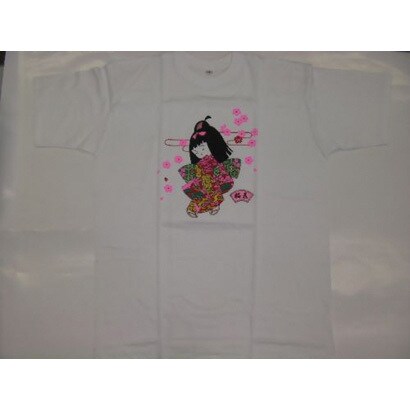 Tシャツ白 23 おさげ M