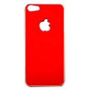 SH002-F [iPhone5用バックカバー スカーレット]