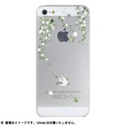 5iP11 [Hotsuma iPhone SE/5s/5用ケース クリア 蔦と小鳥 グリーン]