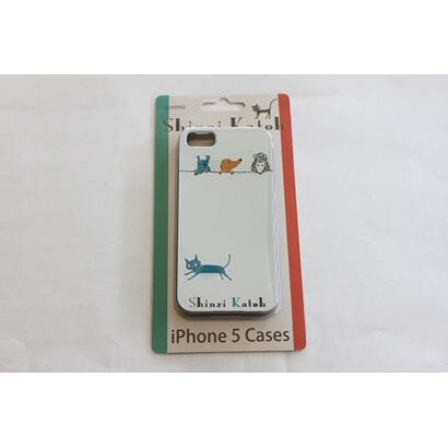 Shinzi Katoh（シンジカトウ）デザイン iPhone5用 TPUカバー Follow me