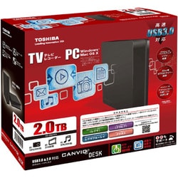 ヨドバシ.com - 東芝 TOSHIBA HD-EB20TK [CANVIO DESK USB3.0対応 外 ...