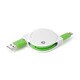 TRAVEL BIZ Lightningコネクタ対応iPod/iPhone/iPad専用 急速充電＆データ転送巻き取り式USBケーブル バニラホワイト DCA-RL060WH