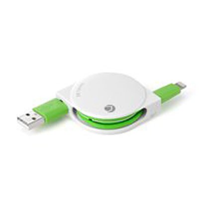 TRAVEL BIZ Lightningコネクタ対応iPod/iPhone/iPad専用 急速充電＆データ転送巻き取り式USBケーブル バニラホワイト DCA-RL060WH