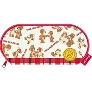 シェル型ペンケース SUZY'S ZOO 9ベア レッド SZ-22444