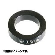 チェンリングスペーサー5枚 BK 3.5mm S06