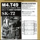 SK72 [1／35 M4シャーマン 予備履帯T49型]
