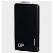 スマートフォン用カード型リチウム充電器 2000mAh ブラック SB50-28BK