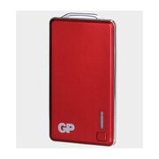 スマートフォン用カード型リチウム充電器 2000mAh レッド SB50-28R