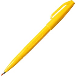サインペン 0.8mm 黄色 S520-GD