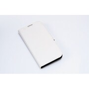 GALAXYS4用PUレザーケースホワイト GXS4-G001W