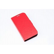 GALAXYS4用PUレザーケースレッド GXS4-G001R