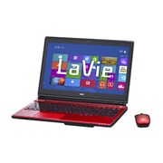 LaVie L LL750/MSBシリーズ ヨドバシカメラオリジナル Windows 8/15.6型液晶/Blu-rayDiscドライブ PC-LL750MSR-YC