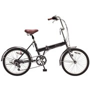 折りたたみ自転車 プロテクティアC206 20型 外装6段変速 マッハブラック ONC206 20-1.75