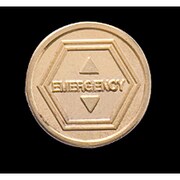EVAメダルホームボタン2弾 EMERGENCY [ヱヴァンゲリオン新劇場版：Q iPhone＆iPad対応ホームボタン]