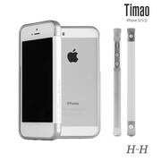 IPHONE5 RocheTimaoバンパー シルバー-ホワイト