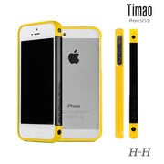 IPHONE5 RocheTimaoバンパー イエロー-ブラック