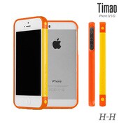 IPHONE5 RocheTimaoバンパー オレンジ-イエロー