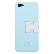 iPhone5 CRUX glossy ブルー-ホワイト [iPhone5用ハードケース]