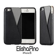 IPHONE5 Elisha-pino wallet ブラック