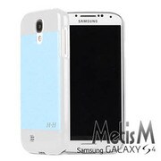 GALAXY S4用 GS4 MetisM Cyan ブルー