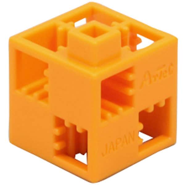 アーテックブロック 基本四角 単品 [オレンジ]