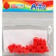 アーテックブロック ハーフA 単品 [赤]