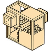 アーテックブロック ハーフA 単品 [ペールオレンジ]
