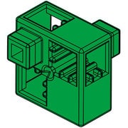 アーテックブロック ハーフA 単品 [緑]