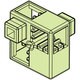 アーテックブロック ハーフA 単品 [薄緑]