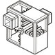 アーテックブロック ハーフA 単品 [白]