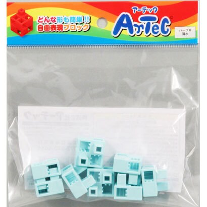 アーテックブロック ハーフB 単品 [薄水]