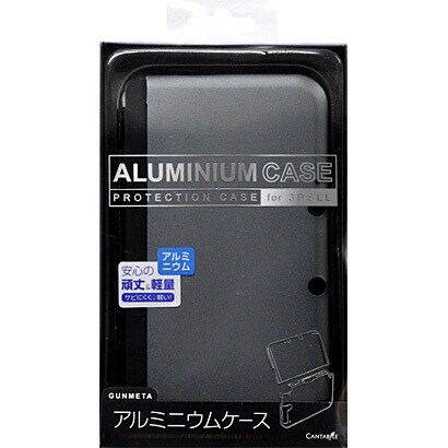 CA-3DLAC-GM [3DSLL用 アルミニウムケース ガンメタ]