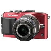 PEN Lite E-PL6 レンズキット [ボディ＋「M.ZUIKO DIGITAL 14-42mm F3.5-5.6 II R」 レッド]