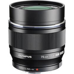 高級品市場 [M.ズイコーデジタル BLK F1.8 75mm ED DIGITAL M.ZUIKO OLYMPUS オリンパス - ヨドバシ.com 75mm/ 通販【全品無料配達】 ブラック] マイクロフォーサーズ F1.8 レンズ(単焦点)