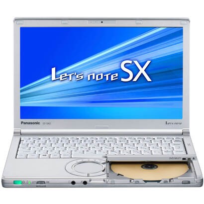 Let'snote（レッツノート） SXシリーズ 12.1型ワイド液晶/HDD750GB/DVDスーパーマルチドライブ/Microsoft Office Home and Business 2013搭載 CF-SX2CEPBR