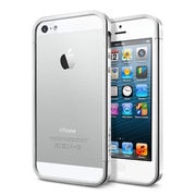 SGP10082 [iPhone5 ケース リニアEX スリム メタルシリーズ サテン・シルバー]