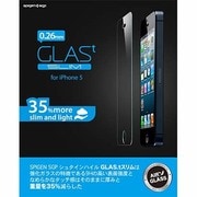 SGP10112 [iPhone5 シュタインハイル GLAS.t スリム リアル スクリーン プロテクター（背面保護フィルム同梱）]
