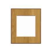 木目色紙額 小 こげ茶 ケ644