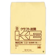 クラフト封筒 角0(85) 100枚 シ085
