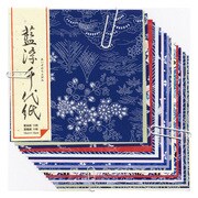 藍染千代紙 大 ミ082