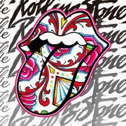 父の日ギフトにTheRollingStones(ローリング・ストーンズ)のファブリックパネル cru-0015