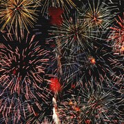 秦義之のファブリックパネル 花火 hat-0007
