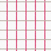 チェック・アートモチーフのファブリックパネル pat-0091