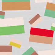 寝室におすすめ、モダンなファブリックパネル pat-0135